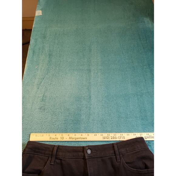 Old Navy Jeans Sz 14 Womens Black Stretch Pants Denim Casual High Rise Flared - Picture 9 of 12